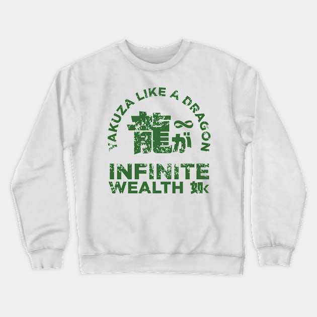 Yakuza: Like A Dragon - Infinite Wealth Vintage Crewneck Sweatshirt by LOVE ME PODCAST